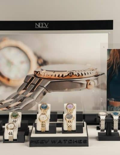 Display voor horloges