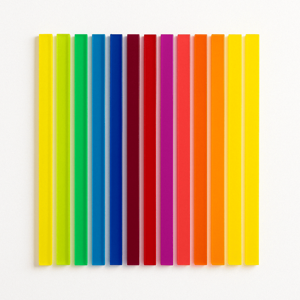 Kunstwerk van plexiglas