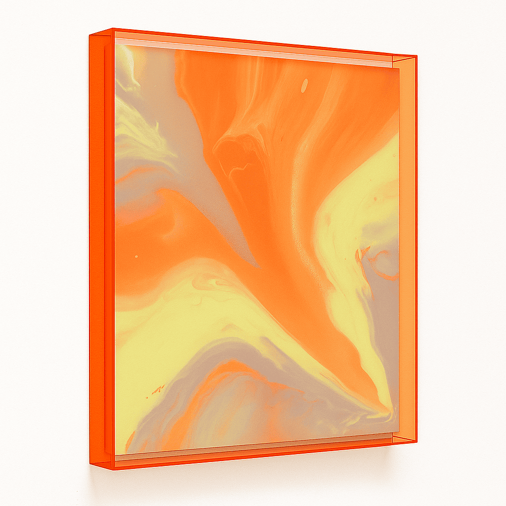 Plexiglas baklijst – minimalistisch en beschermend tegelijk Een plexiglas baklijst is een vrijwel onzichtbare omlijsting die volledig in dienst staat van het kunstwerk of object. Het paneel of kunstwerk wordt op kleine afstand van de rand gemonteerd, waardoor een subtiele schaduwrand ontstaat. Zo ontstaat een luxe, zwevend effect – zonder afbreuk te doen aan de zichtbaarheid.